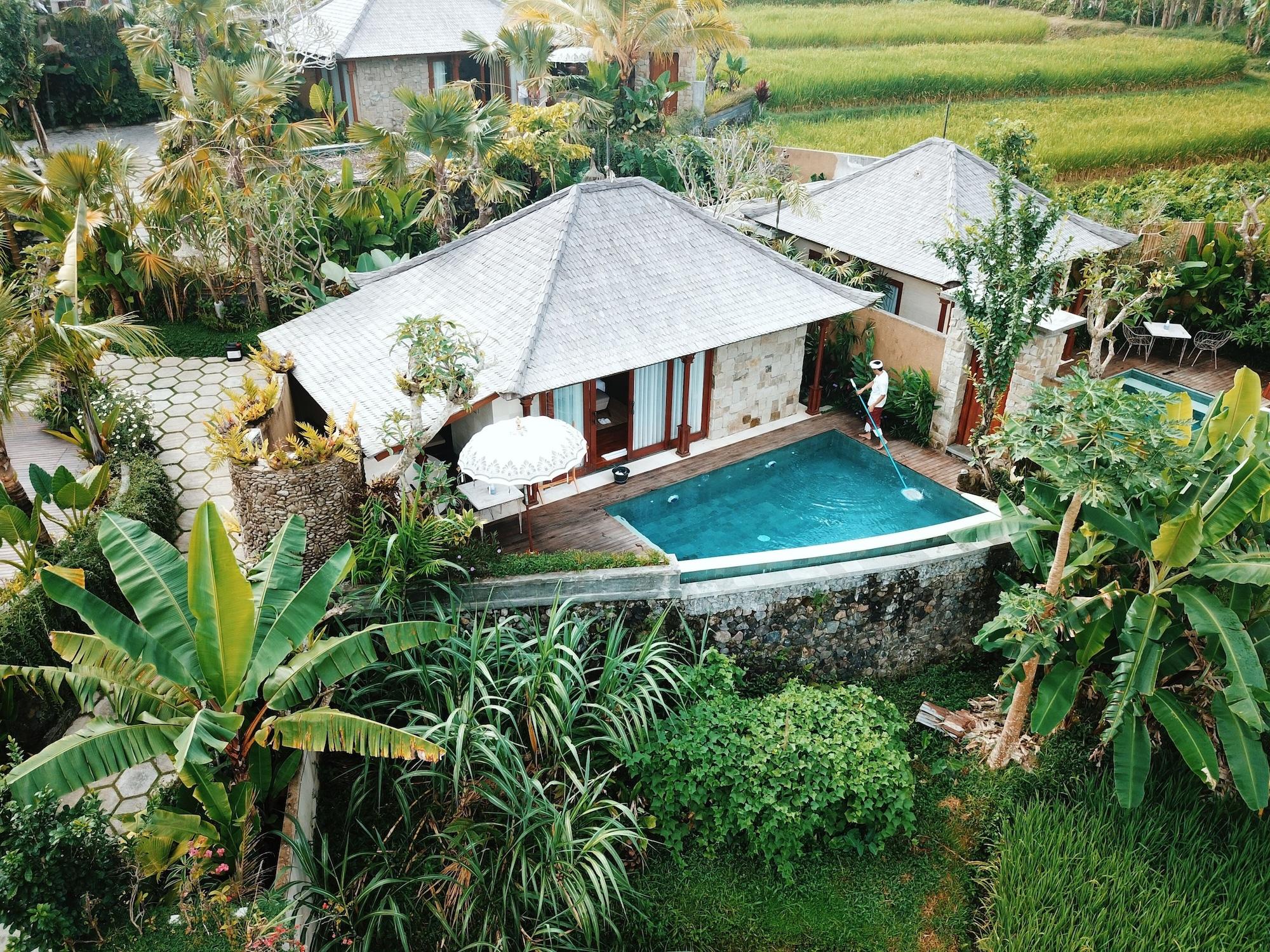 นาวู วิลลา อูบุด Villa เตกากาลัง ภายนอก รูปภาพ