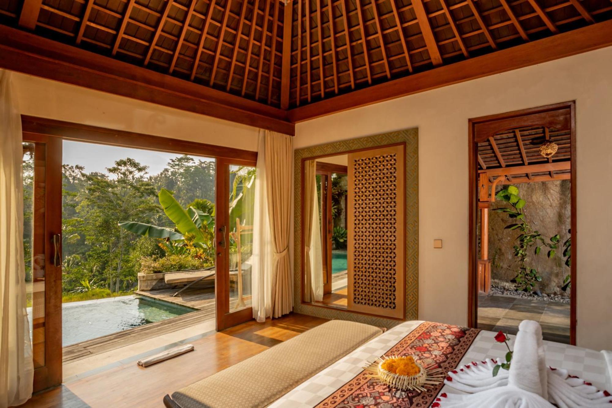นาวู วิลลา อูบุด Villa เตกากาลัง ภายนอก รูปภาพ