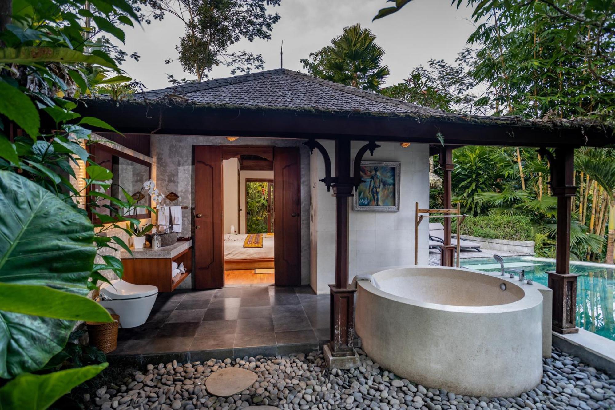นาวู วิลลา อูบุด Villa เตกากาลัง ภายนอก รูปภาพ