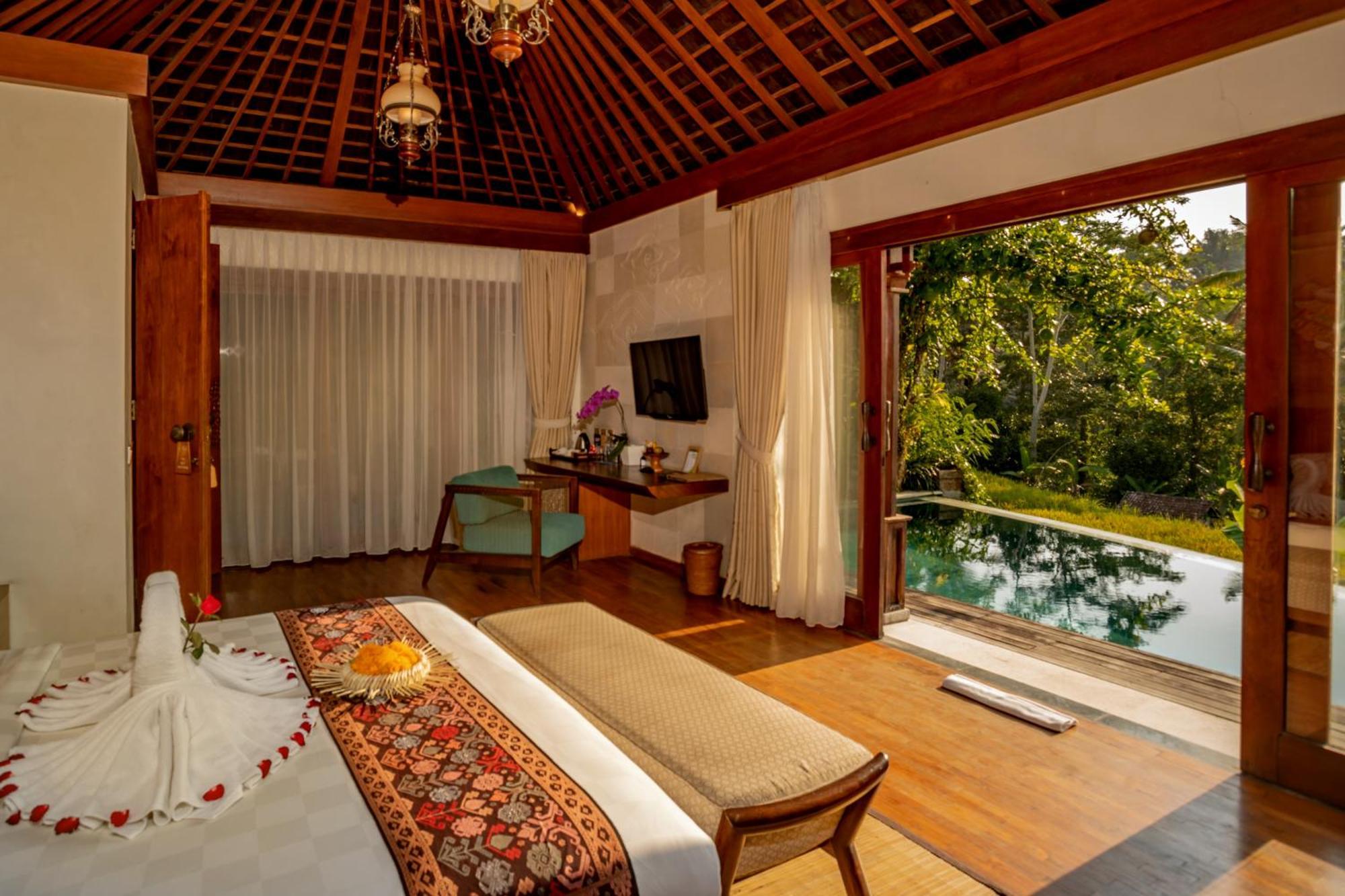 นาวู วิลลา อูบุด Villa เตกากาลัง ภายนอก รูปภาพ