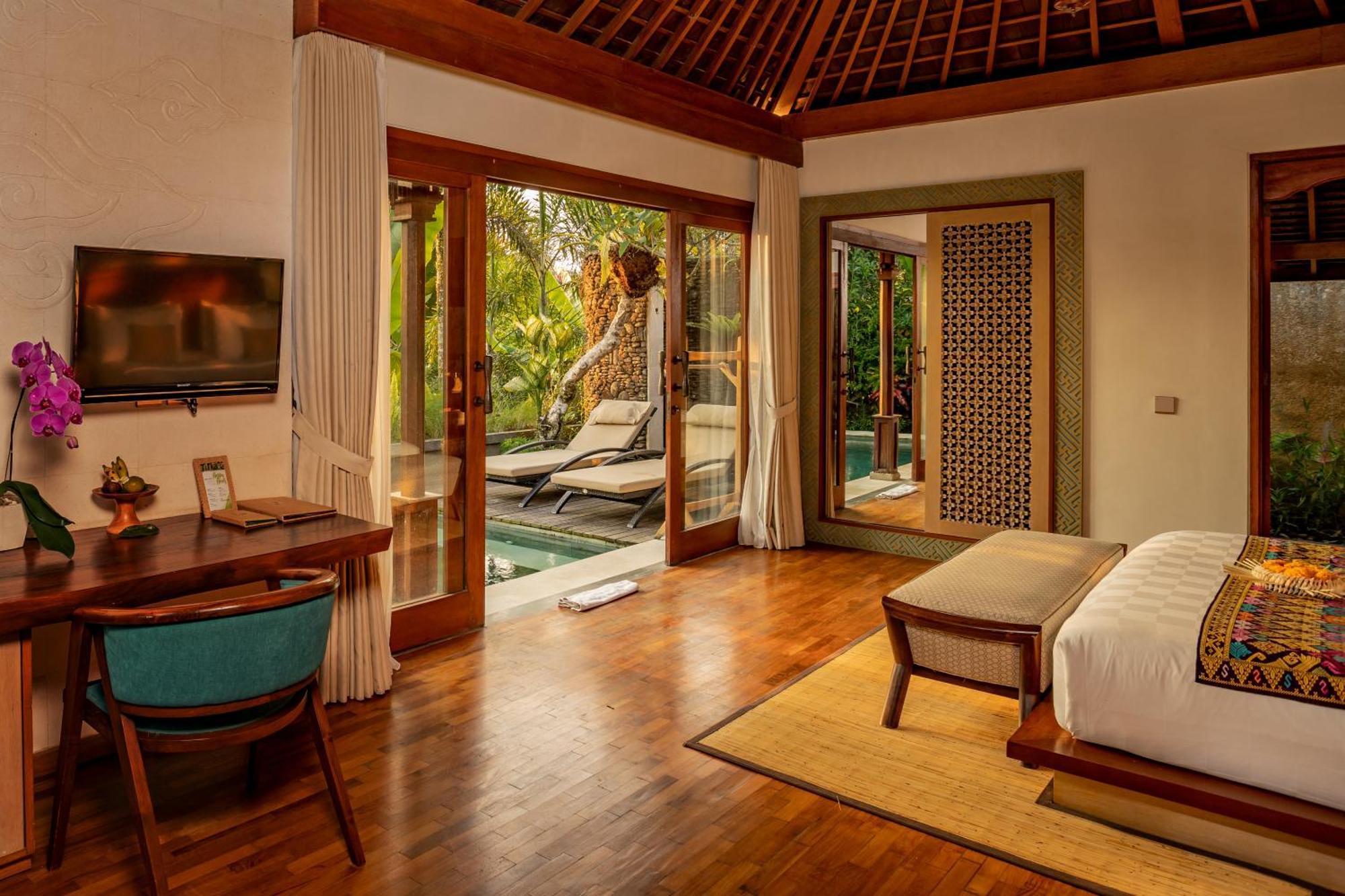 นาวู วิลลา อูบุด Villa เตกากาลัง ภายนอก รูปภาพ