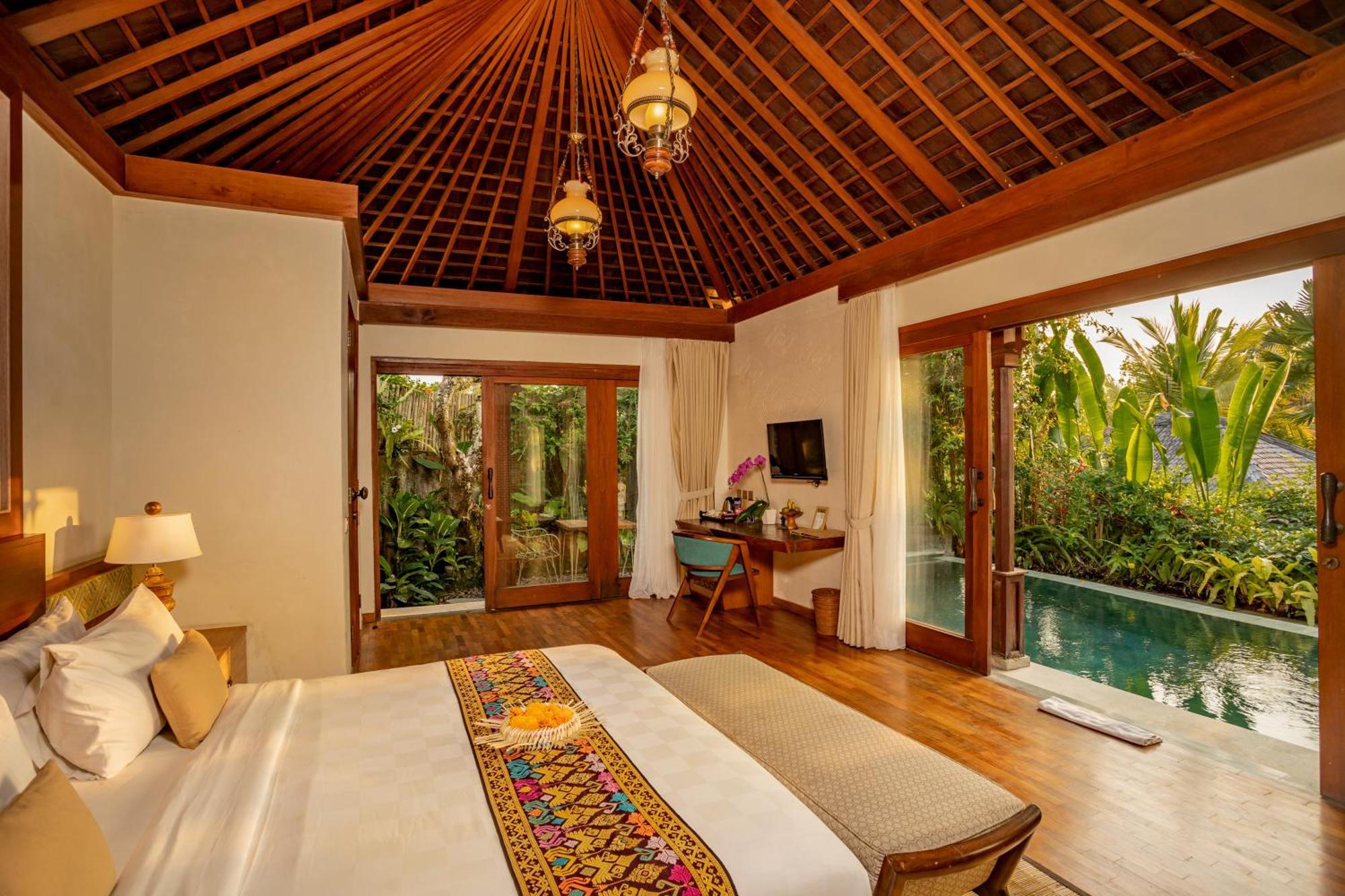 นาวู วิลลา อูบุด Villa เตกากาลัง ภายนอก รูปภาพ