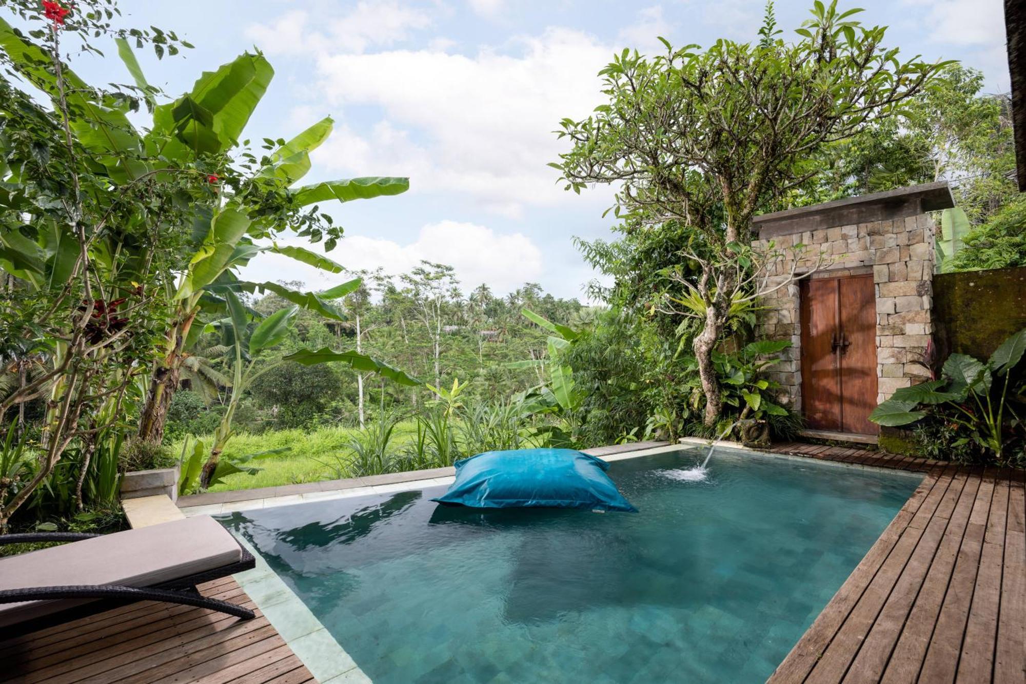 นาวู วิลลา อูบุด Villa เตกากาลัง ภายนอก รูปภาพ