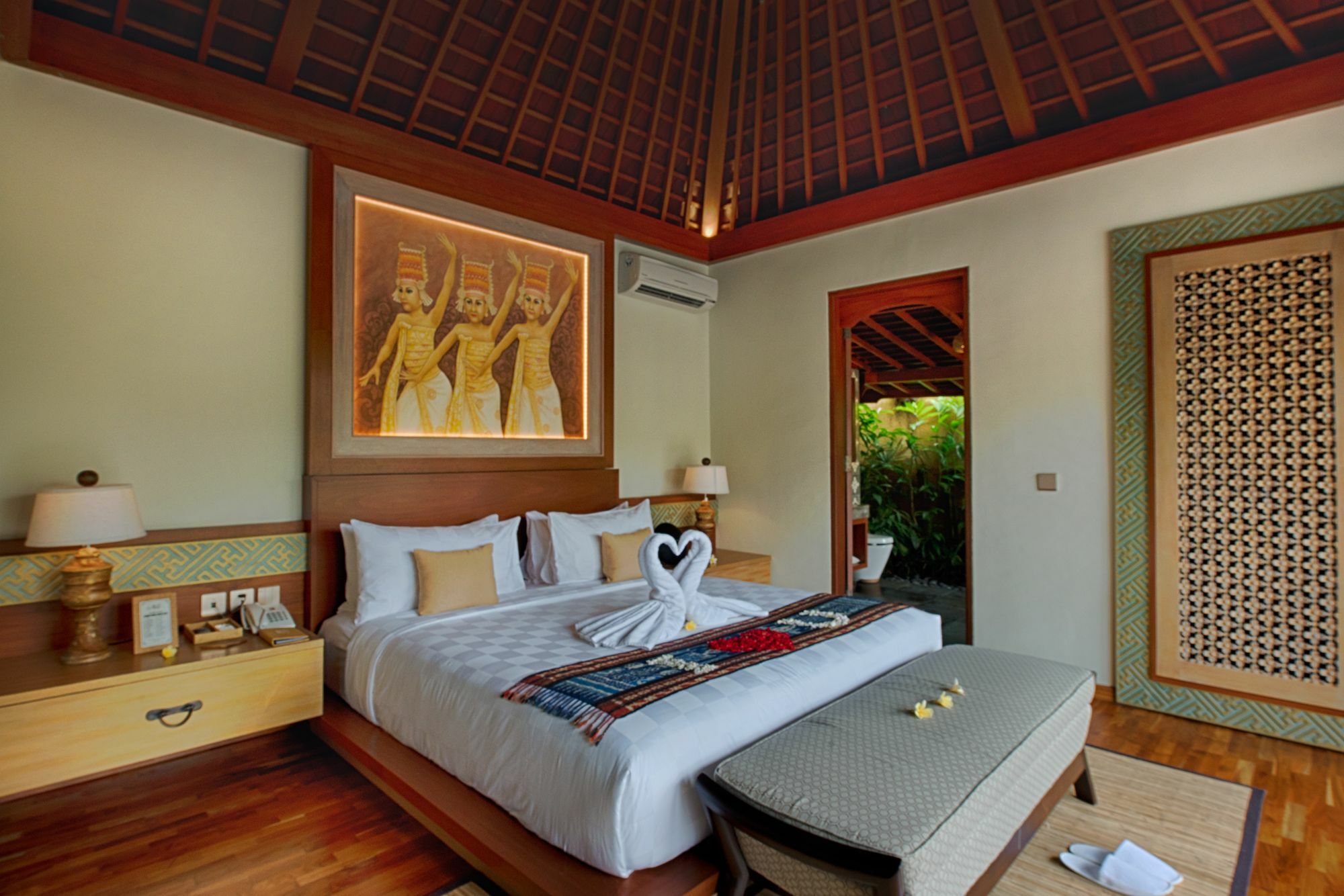 นาวู วิลลา อูบุด Villa เตกากาลัง ภายนอก รูปภาพ